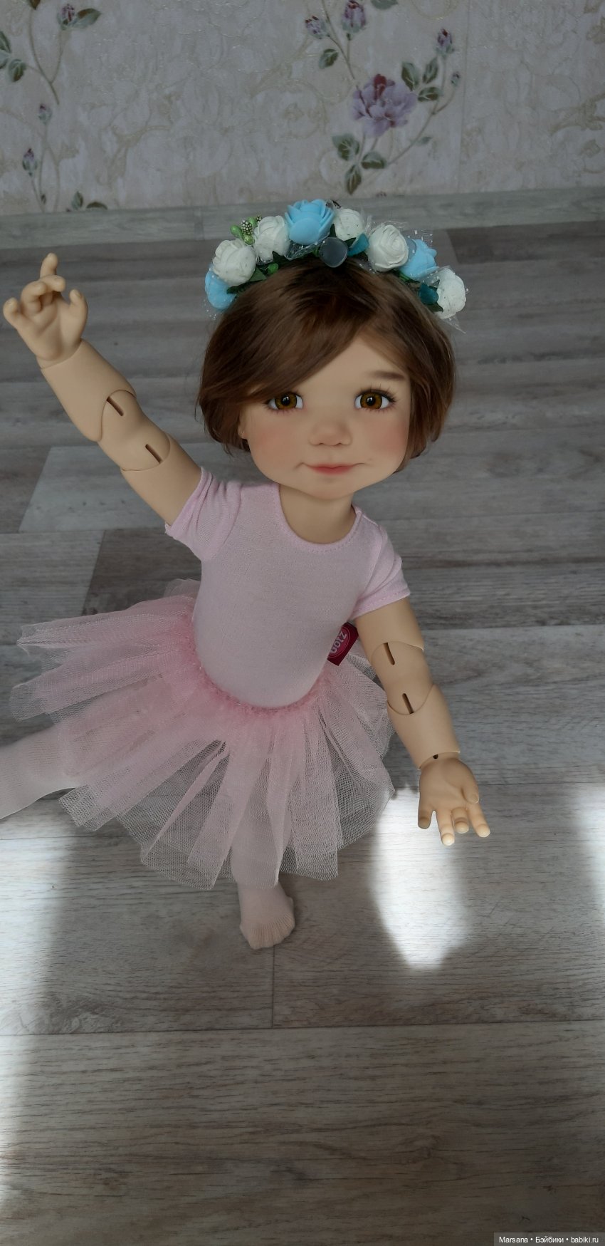 Алиса "балерёна" | Бэйбики Алиса "балерёна" — Куклы Meadow dolls (Медовушки): BJD (БЖД) (фото 5)