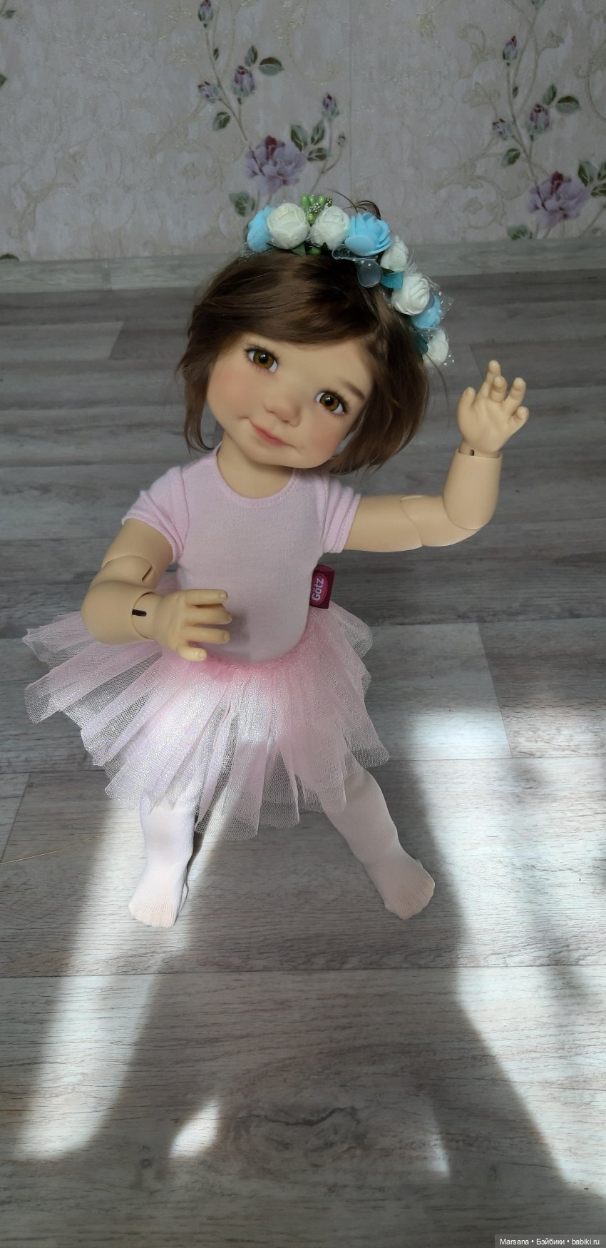 Алиса "балерёна" | Бэйбики Алиса "балерёна" — Куклы Meadow dolls (Медовушки): BJD (БЖД) (фото 6)