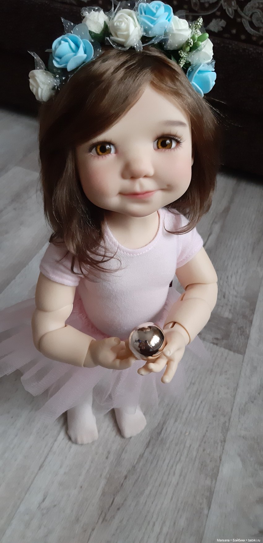 Алиса "балерёна" | Бэйбики Алиса "балерёна" — Куклы Meadow dolls (Медовушки): BJD (БЖД) (фото 8)