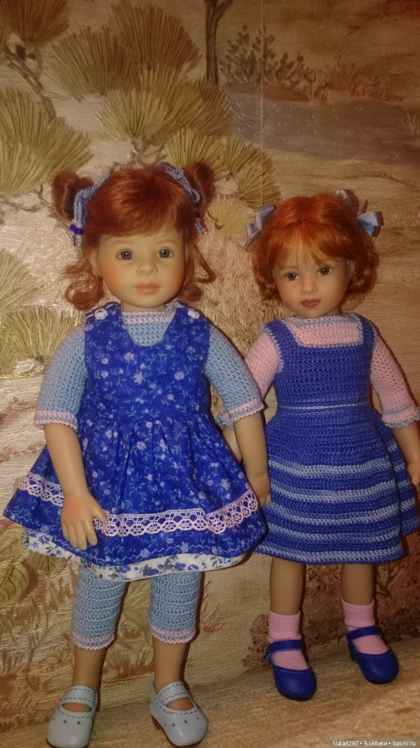 После конкурса "Цвет настроения синий". Всем любителям Плюшечек Heidi Plusczok посвящается (фото 3)