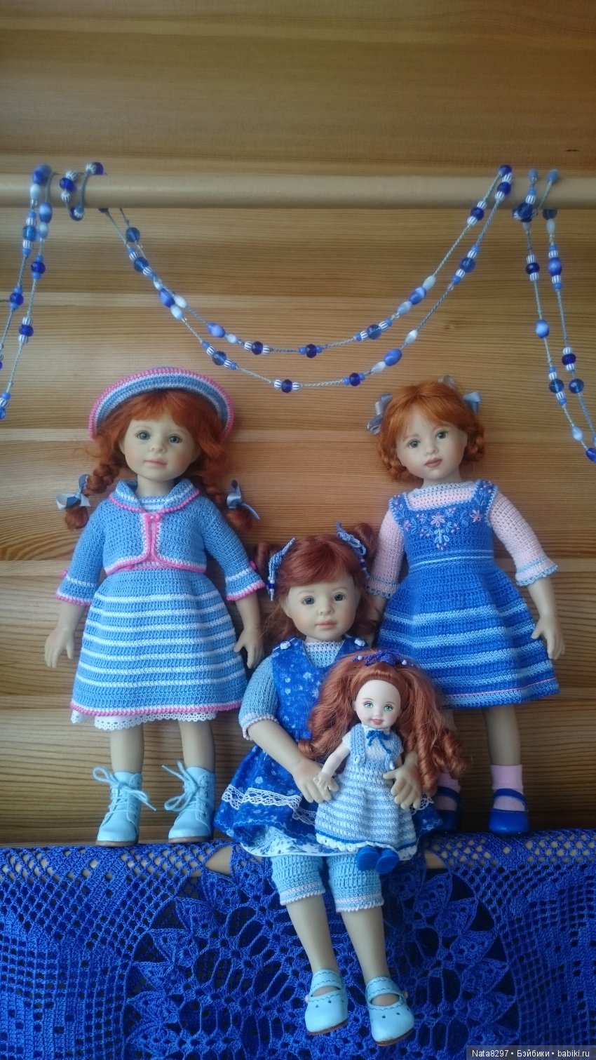 После конкурса "Цвет настроения синий". Всем любителям Плюшечек Heidi Plusczok посвящается (фото 4)