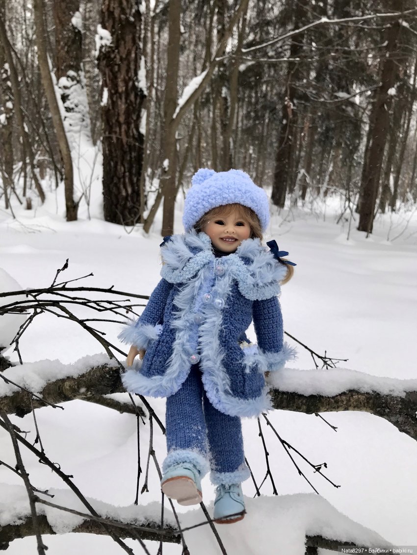Прогулка по зимнему лесу с Хайке от Heidi Plusczok | Бэйбики Прогулка по зимнему лесу с Хайке от Heidi Plusczok