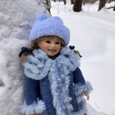 Прогулка по зимнему лесу с Хайке от Heidi Plusczok