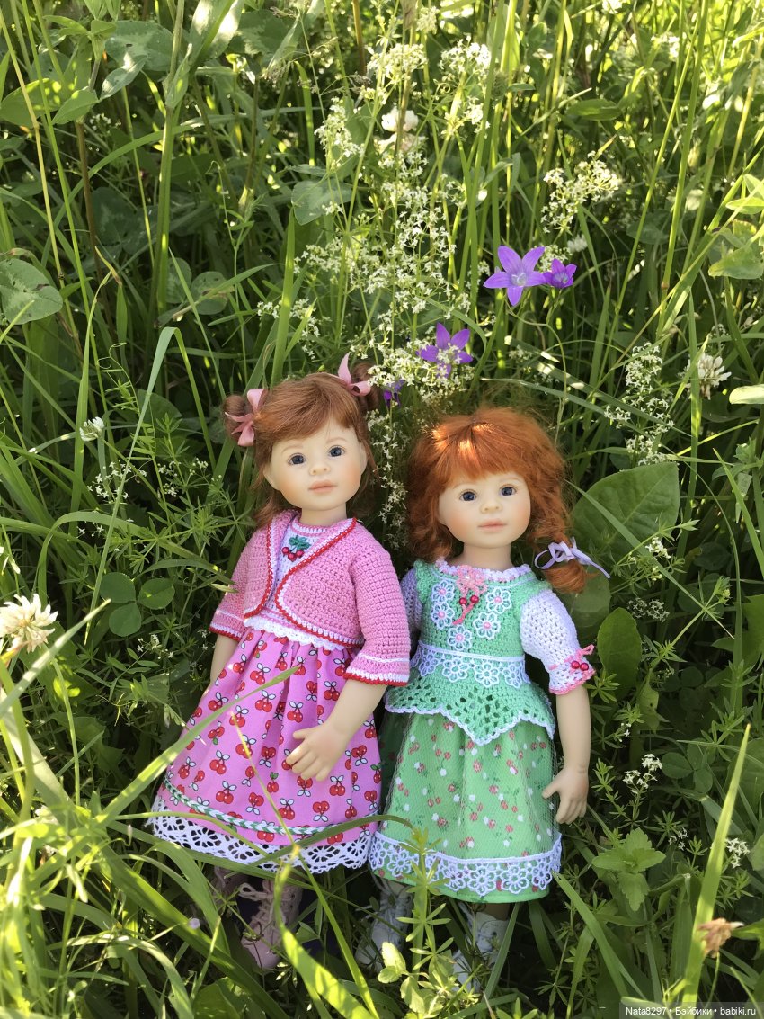 Плюшечки в цвету. Часть 1. Зоя и Дорис от Heidi Plusczok (фото 5)