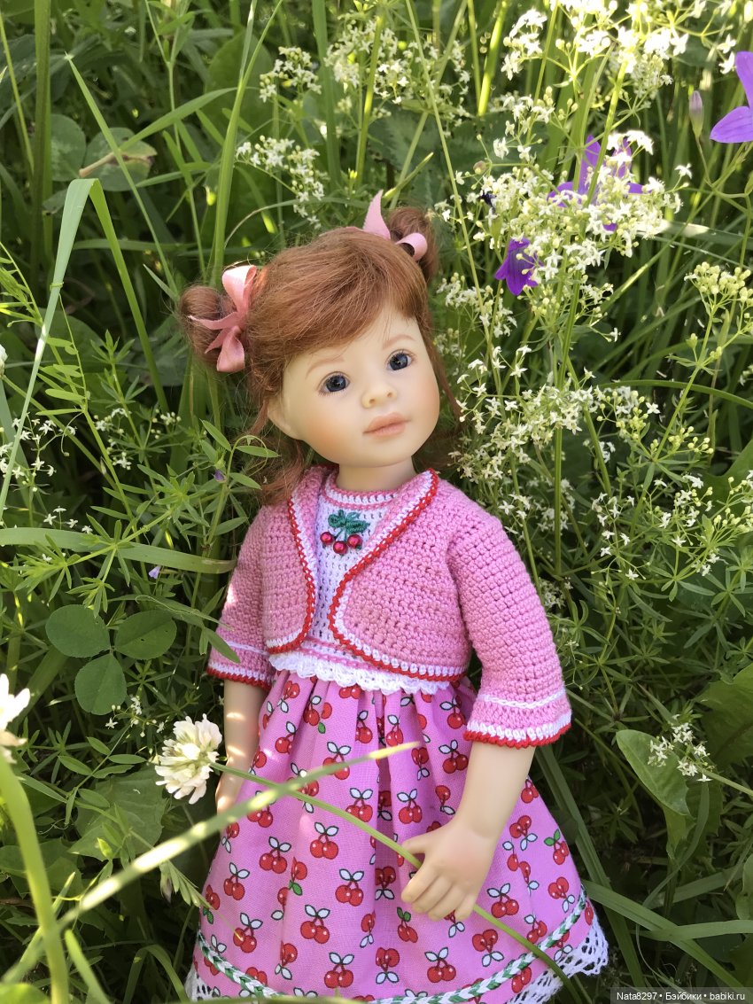 Плюшечки в цвету. Часть 1. Зоя и Дорис от Heidi Plusczok (фото 3)