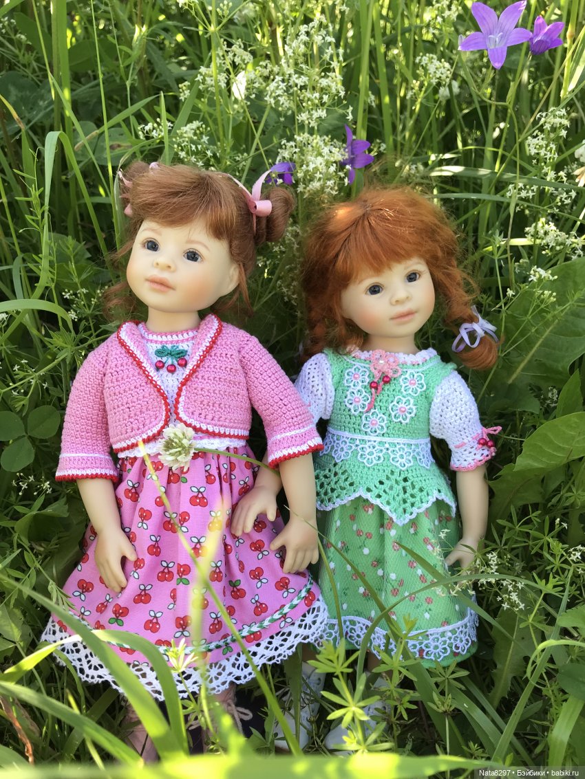 Плюшечки в цвету. Часть 1. Зоя и Дорис от Heidi Plusczok (фото 6)