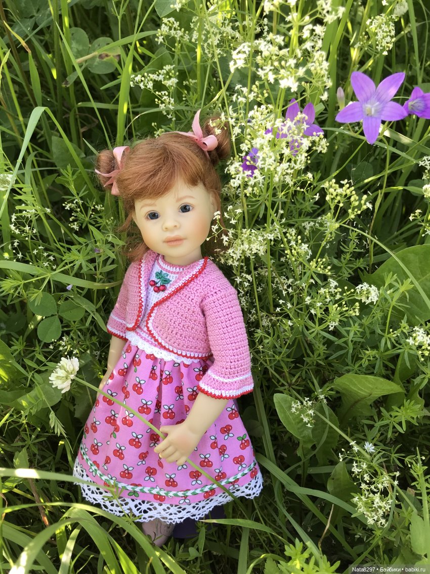 Плюшечки в цвету. Часть 1. Зоя и Дорис от Heidi Plusczok (фото 2)