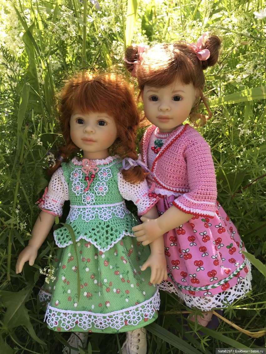 Плюшечки в цвету. Часть 1. Зоя и Дорис от Heidi Plusczok (фото 4)