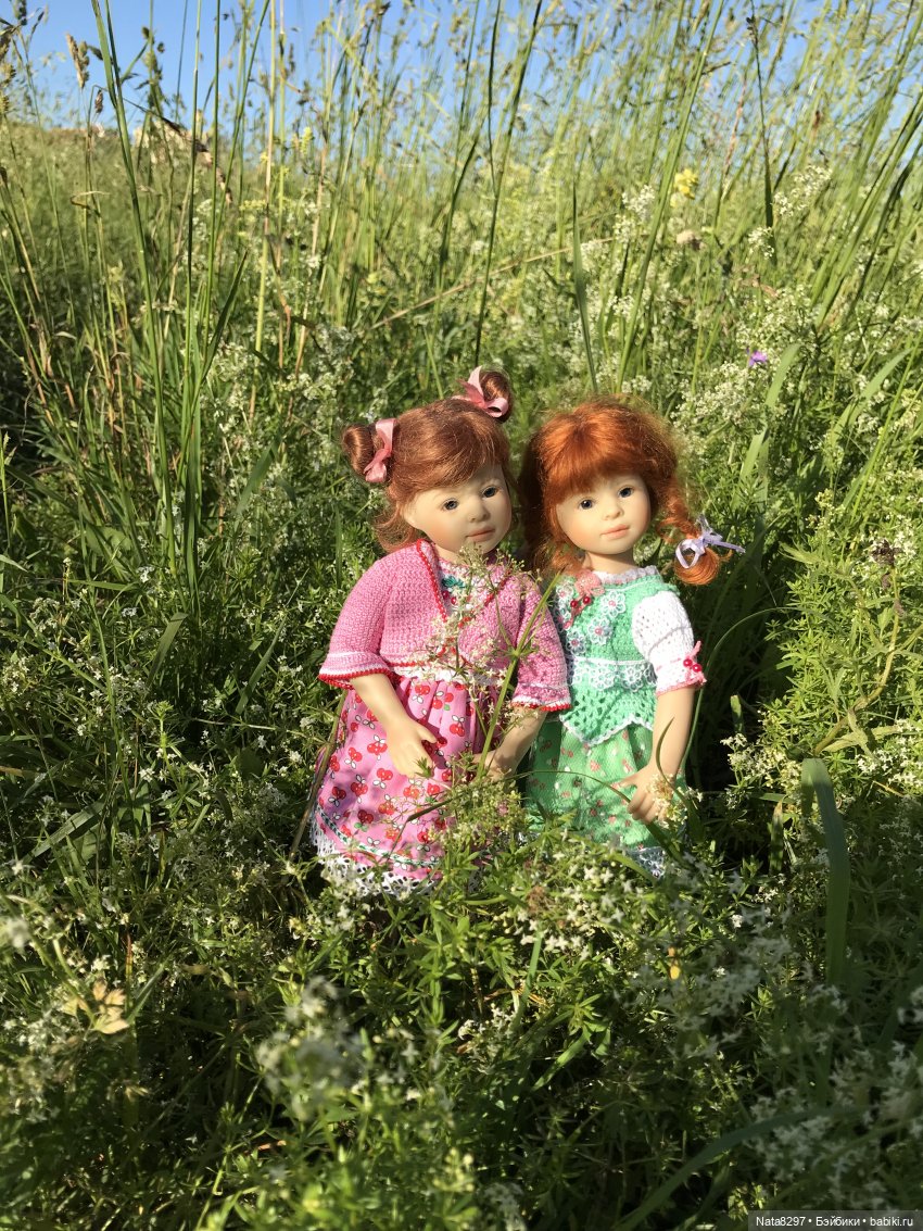 Плюшечки в цвету. Часть 1. Зоя и Дорис от Heidi Plusczok (фото 9)