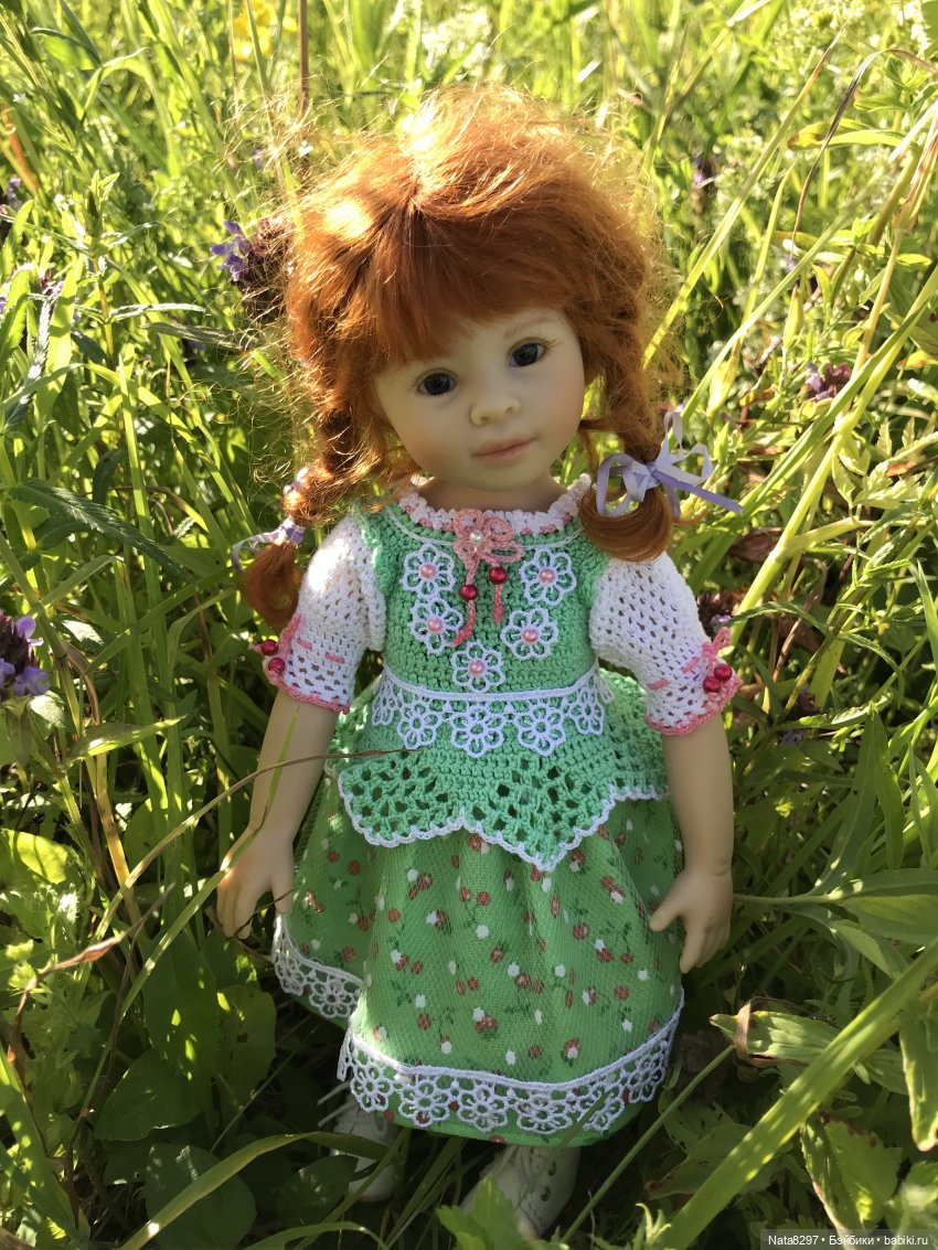 Плюшечки в цвету. Часть 1. Зоя и Дорис от Heidi Plusczok