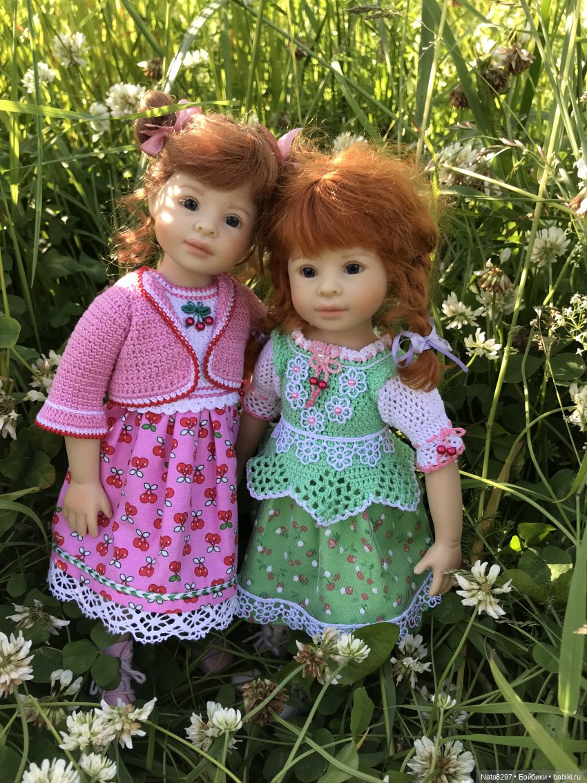 Плюшечки в цвету. Часть 1. Зоя и Дорис от Heidi Plusczok (фото 8)