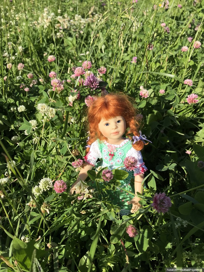 Плюшечки в цвету. Часть 1. Зоя и Дорис от Heidi Plusczok