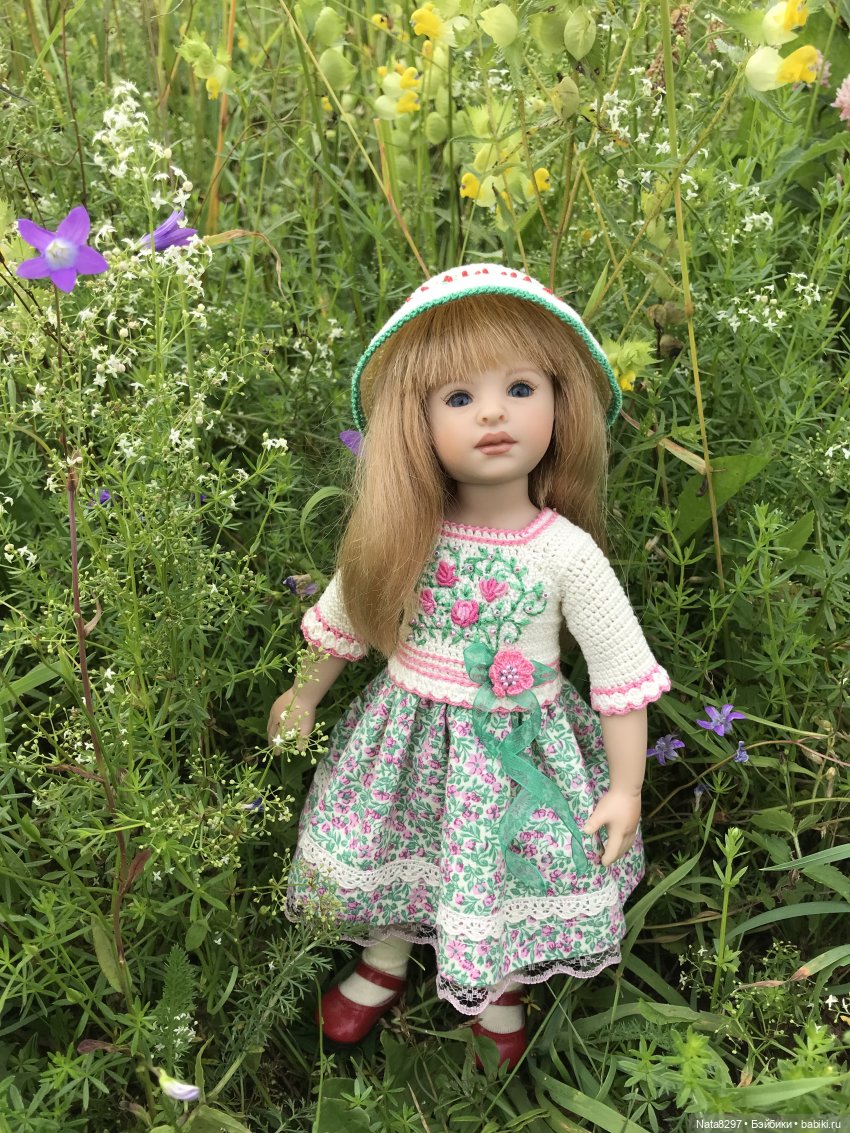 Плюшечки в цвету. Часть 2. Пеппи и Лизель от Heidi Plusczok (фото 4)