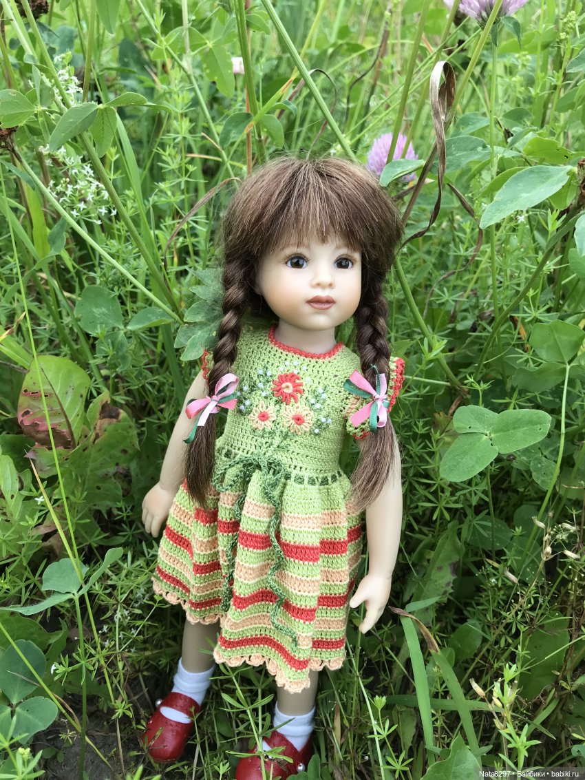 Плюшечки в цвету. Часть 3. Селин и Барбара от Heidi Plusczok (фото 3)