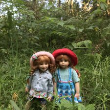 Плюшечки в лесу. Часть 2. Пеппи и Изабелла от Heidi Plusczok.