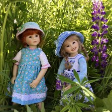 Когда цвели люпины. Летние воспоминания Хайке и Марго от Heidi Plusczok.