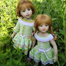 Майские прогулки с Плюшечками, часть 3. Аптекарский огород. Селин и Карли от Heidi Plusczok.