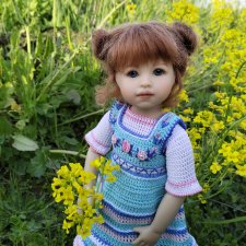 Майские прогулки с  Плюшечками 4. Лиза от Heidi Plusczok 2012 года.