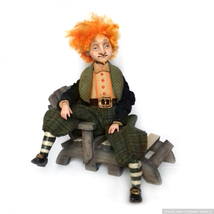 Ирландский лепрекон | Бэйбики Ирландский лепрекон — Авторские текстильные куклы: Вальдорфские