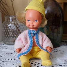 Винтажная кукла из детства в родной одежде
