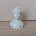 Антикварный фарфоровый бюст редкой Русской куклы