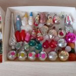 Ёлочные игрушки СССР Малютка Набор N2