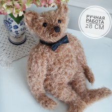 Мишка из мохера 28 см