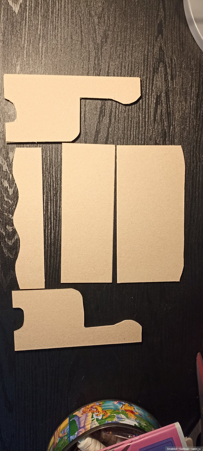 Французская софа — Кукольная мебель своими руками: МК