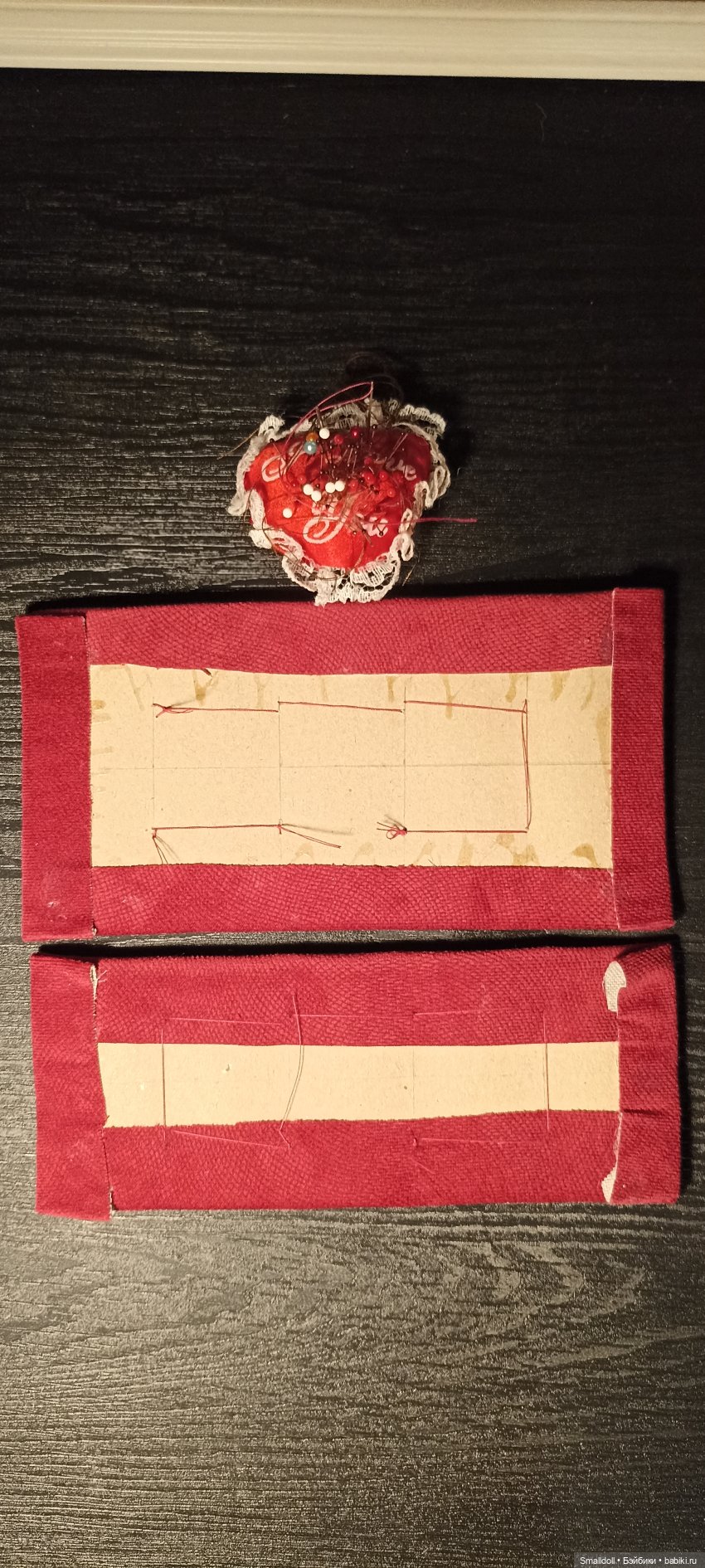 Французская софа — Кукольная мебель своими руками: МК (фото 5)