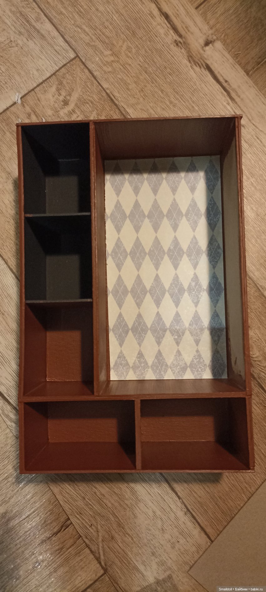 Винтажный шкаф — Мебель для кукол и домиков: фото (фото 9)