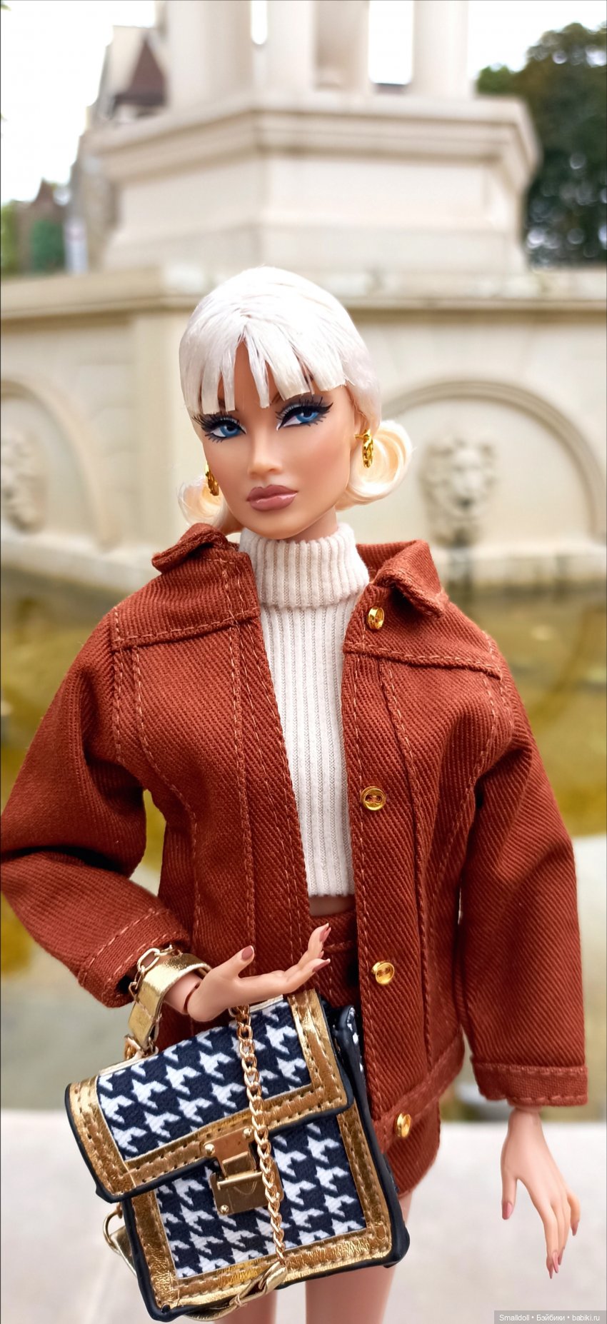 Бэби и костюм цвета корицы (фото 5)