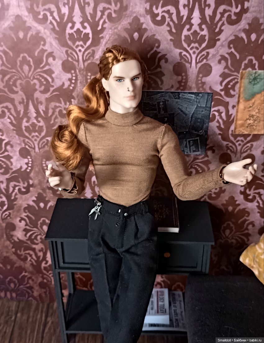 О куклах и персонажах. Рыжий