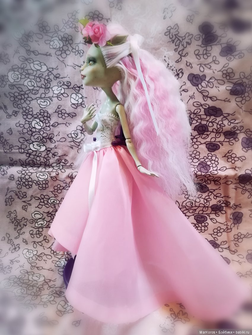 Монстры в книжном шкафу — ООАК Monster High и Ever After High: репейнт (фото 6)