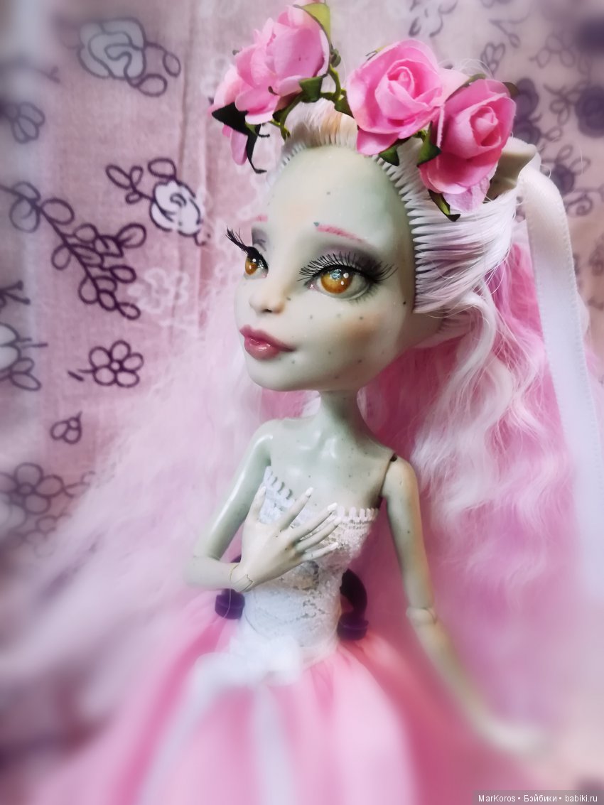 Монстры в книжном шкафу — ООАК Monster High и Ever After High: репейнт (фото 5)