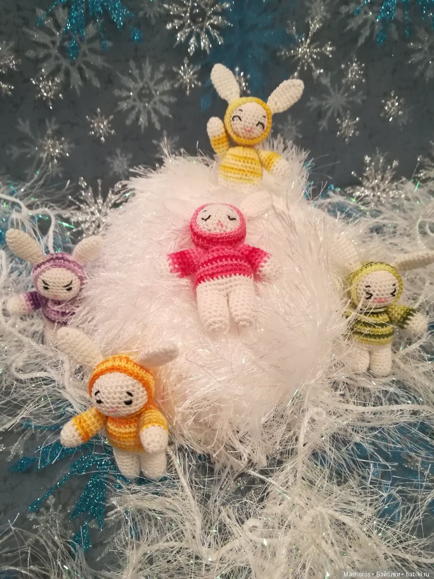Мягкости и пушистости — Вязаные игрушки и амигуруми: крючком (фото 7)