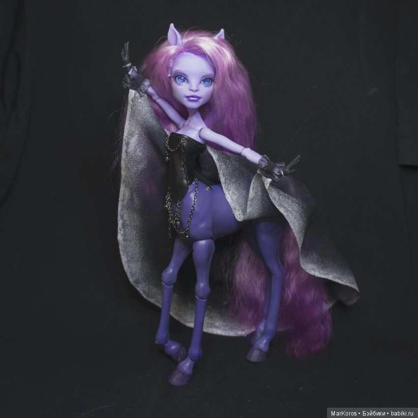 Крылатые дети заката — ООАК Monster High и Ever After High: репейнт