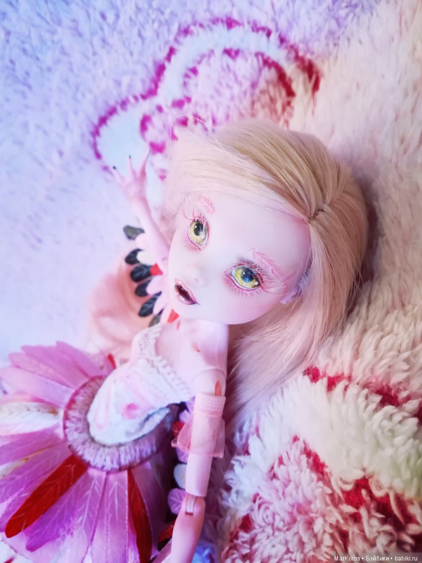 Крылатые дети заката — ООАК Monster High и Ever After High: репейнт