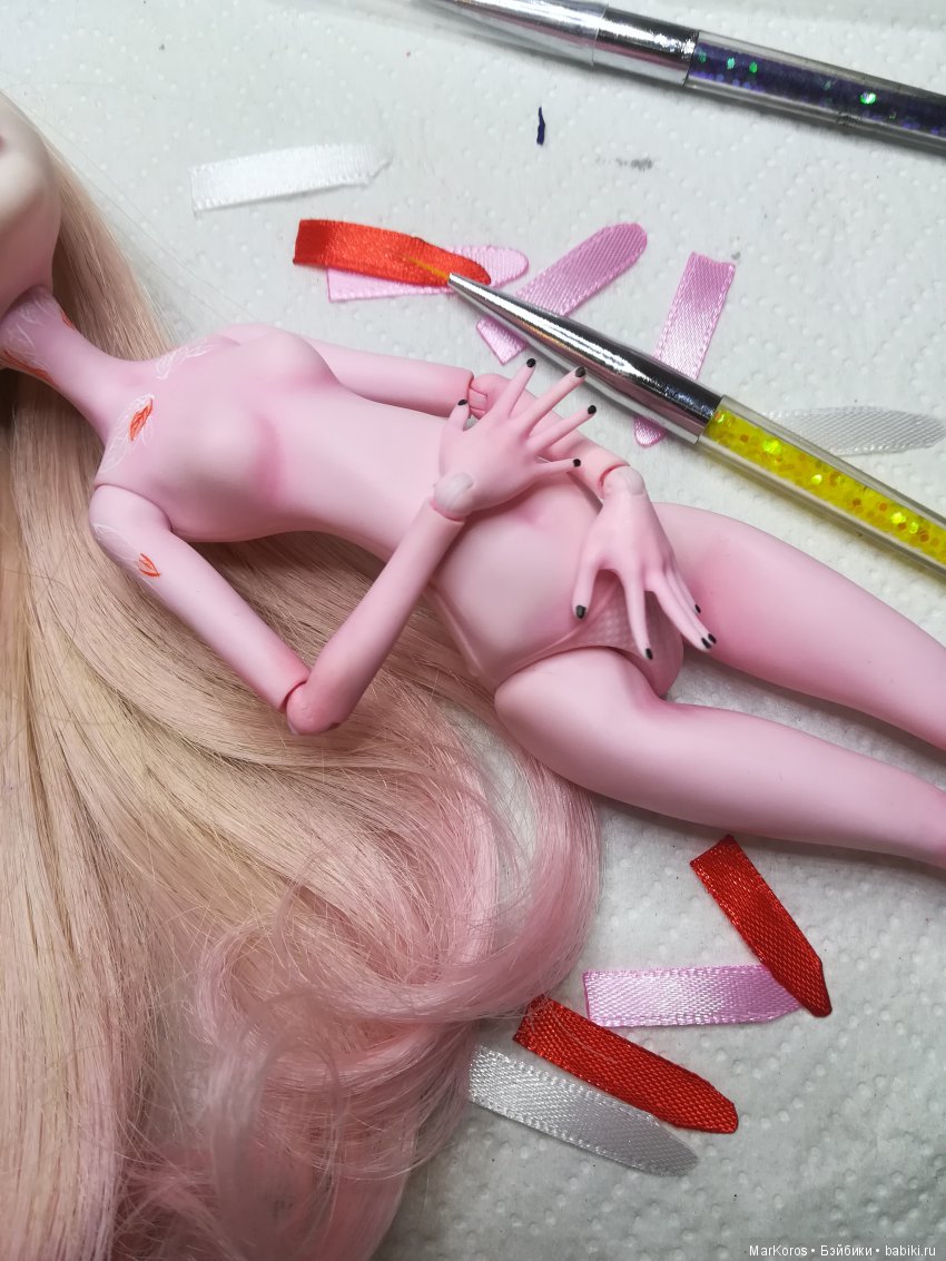 Крылатые дети заката — ООАК Monster High и Ever After High: репейнт (фото 5)