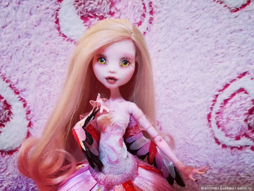Крылатые дети заката — ООАК Monster High и Ever After High: репейнт