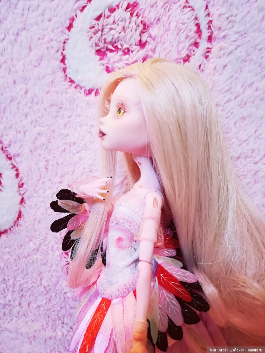 Крылатые дети заката — ООАК Monster High и Ever After High: репейнт