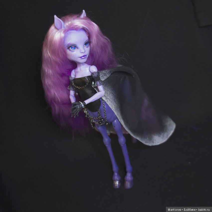 Крылатые дети заката — ООАК Monster High и Ever After High: репейнт