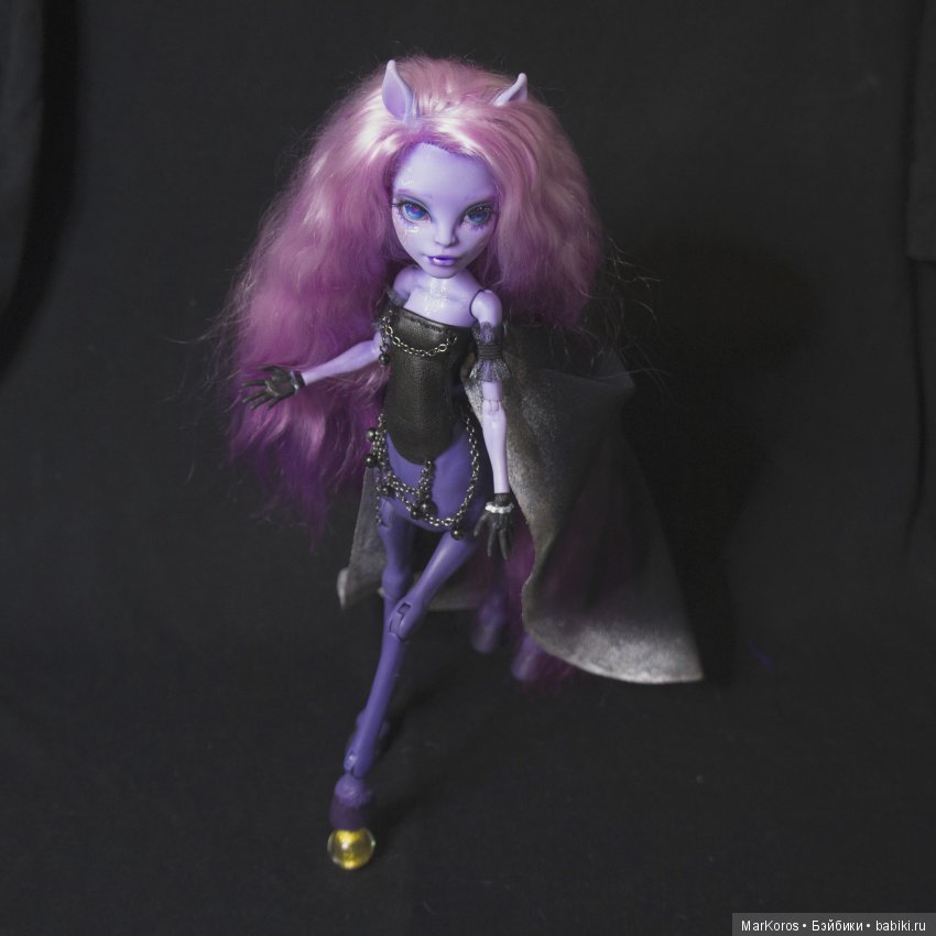 Крылатые дети заката — ООАК Monster High и Ever After High: репейнт