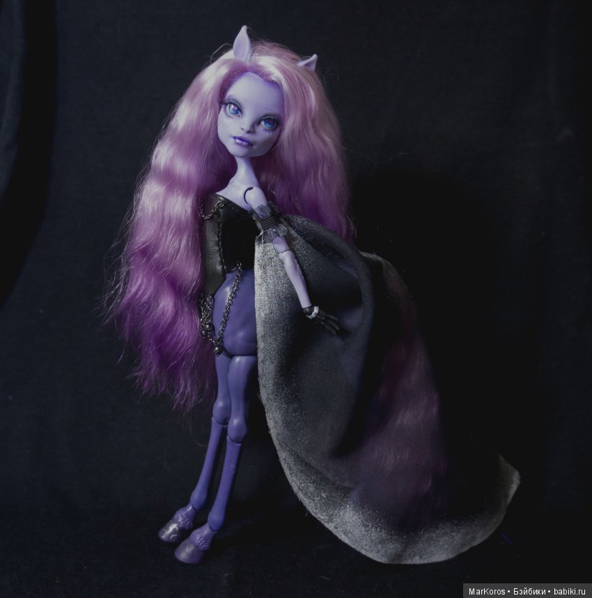 Крылатые дети заката — ООАК Monster High и Ever After High: репейнт