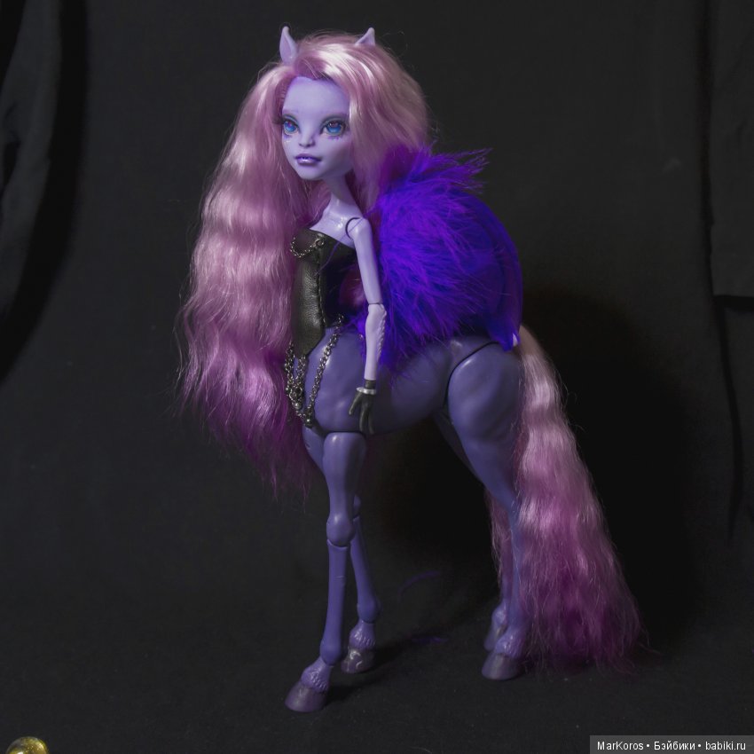 Крылатые дети заката — ООАК Monster High и Ever After High: репейнт