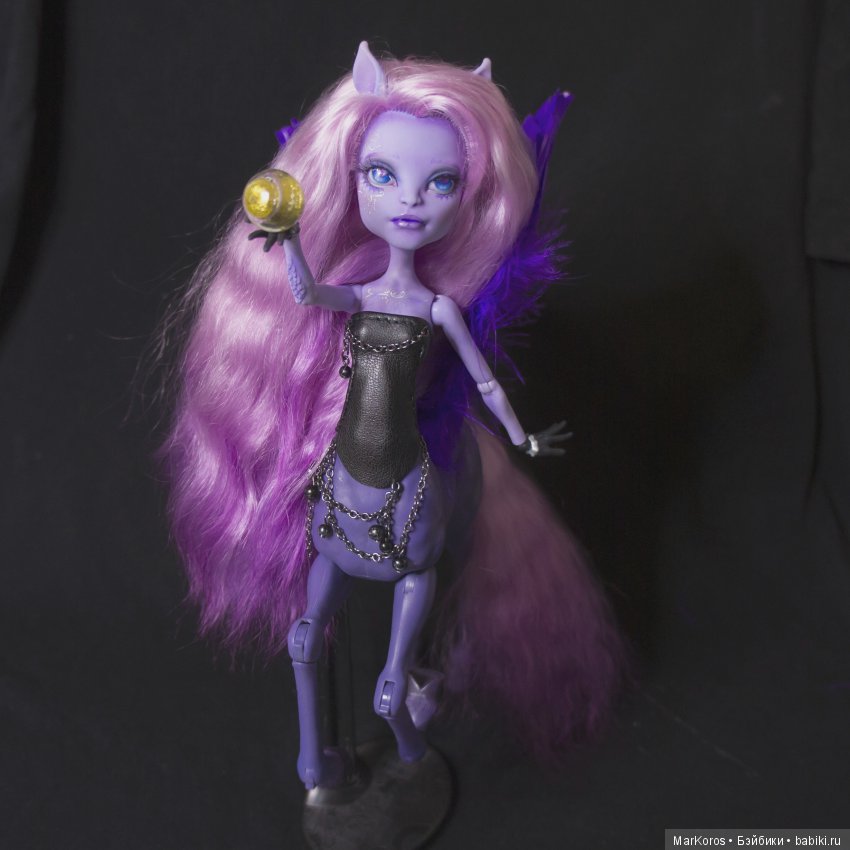 Крылатые дети заката — ООАК Monster High и Ever After High: репейнт