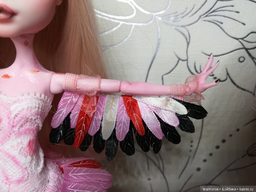 Крылатые дети заката — ООАК Monster High и Ever After High: репейнт