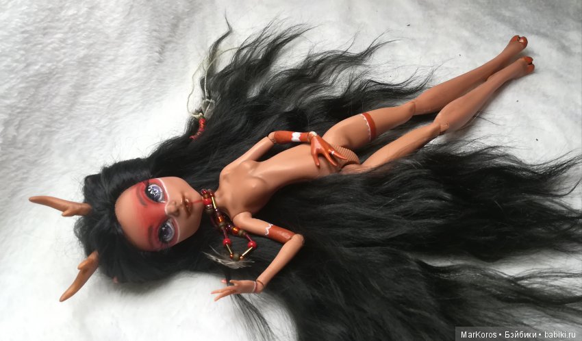 Умчи меня олень — ООАК Monster High и Ever After High: репейнт