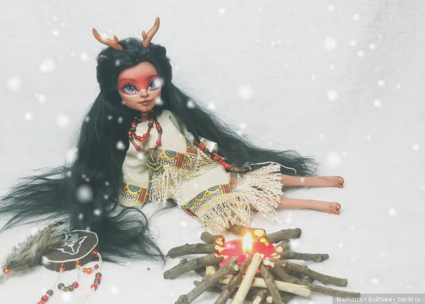 Умчи меня олень — ООАК Monster High и Ever After High: репейнт (фото 5)
