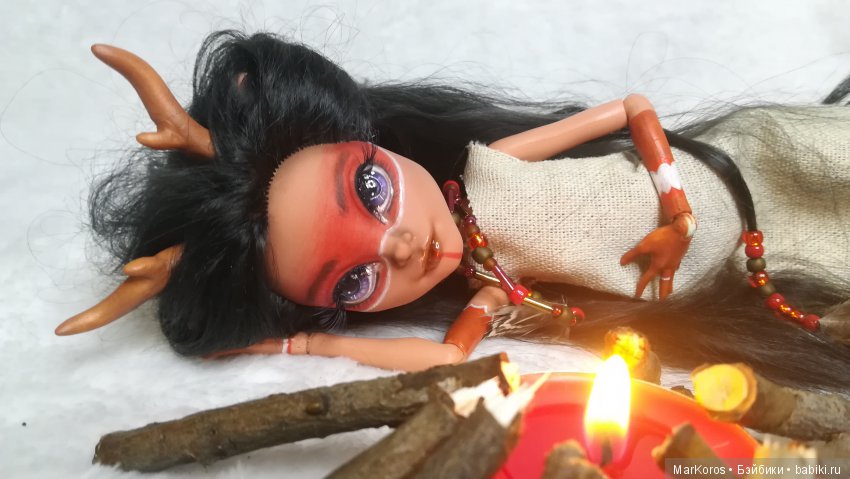 Умчи меня олень — ООАК Monster High и Ever After High: репейнт