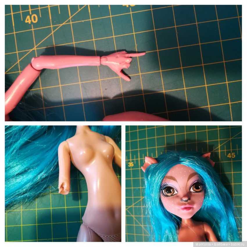 Умчи меня олень — ООАК Monster High и Ever After High: репейнт